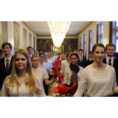 Opernball: Die Debütanten bei der Probe