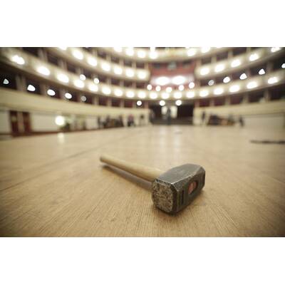 Opernball: Die Umbauarbeiten