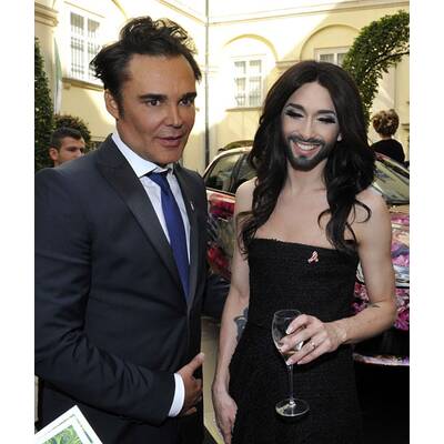 Conchita Wurst & Co. bei der AIDS Solidarity Gala in der Hofburg