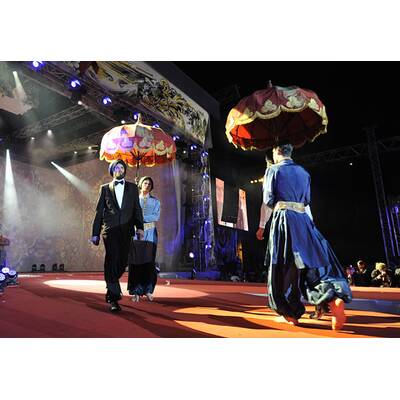 Stars und glamouröse Kostüme am Life Ball