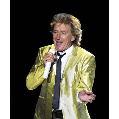 Rod Stewart rockte die Wiener Stadthalle