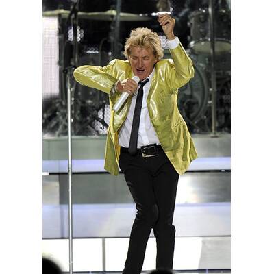 Rod Stewart rockte die Wiener Stadthalle