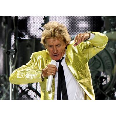 Rod Stewart rockte die Wiener Stadthalle