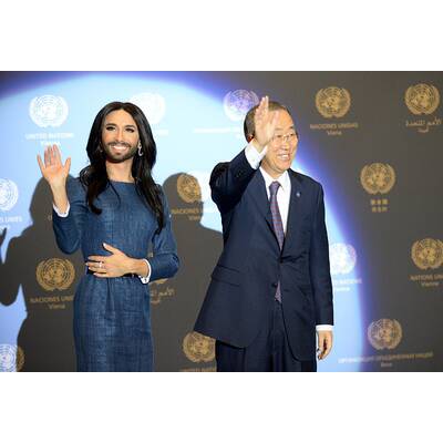 Conchita Wurst trifft Ban Ki-moon