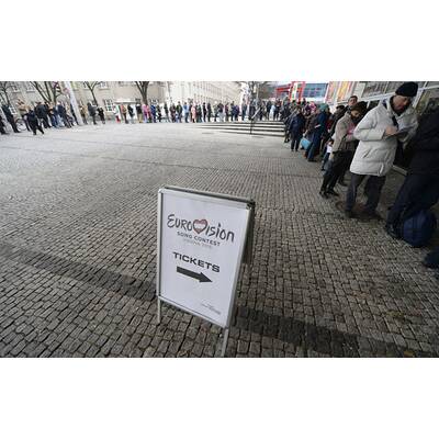 Song Contest-Vorverkauf: Run auf Tickets