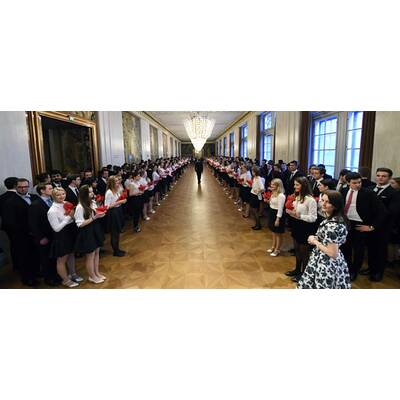 Opernball 2016: Debütanten bei der Probe