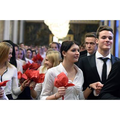 Opernball 2016: Debütanten bei der Probe