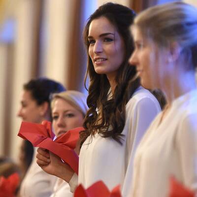 Opernball 2016: Debütanten bei der Probe