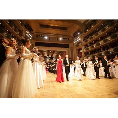 Die glamouröse Eröffnung des Opernballs 2016