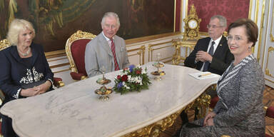 Prinz Charles und Camilla verzaubern Wien 