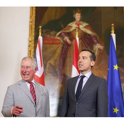 Prinz Charles bei Kanzler Kern