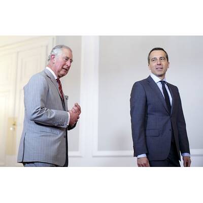 Prinz Charles bei Kanzler Kern