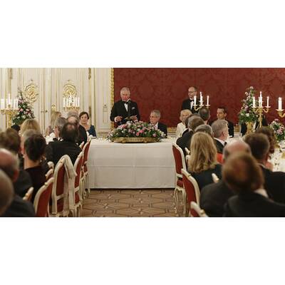 Prinz Charles & Camilla: Dinner in der Hofburg