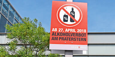 Alkoholverbot Praterstern