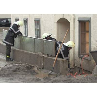Schlimmes Unwetter in Österreich