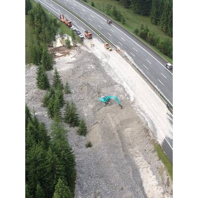 Schlimmes Unwetter in Österreich