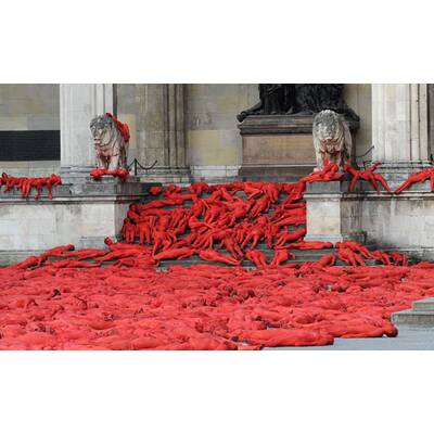 Spencer Tunick Shooting in München