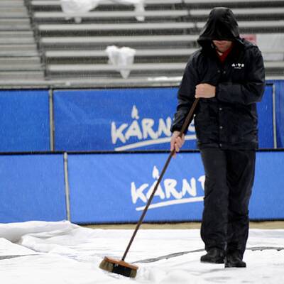 Klagenfurter Volleyball-Event fällt ins Wasser