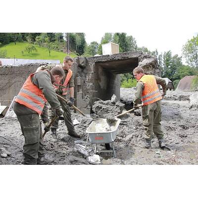 Ortskern von Muren-Katastrophe zerstört