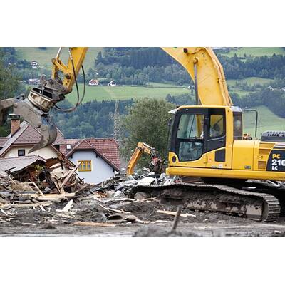 Ortskern von Muren-Katastrophe zerstört