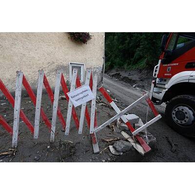 Ortskern von Muren-Katastrophe zerstört