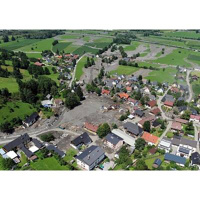 Ortskern von Muren-Katastrophe zerstört