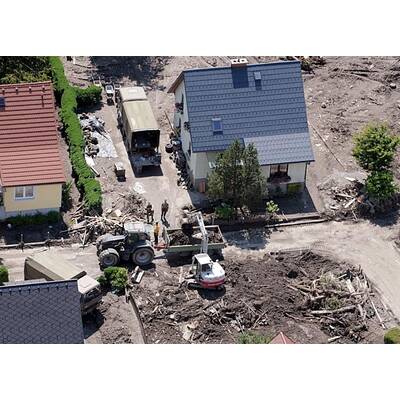 Ortskern von Muren-Katastrophe zerstört