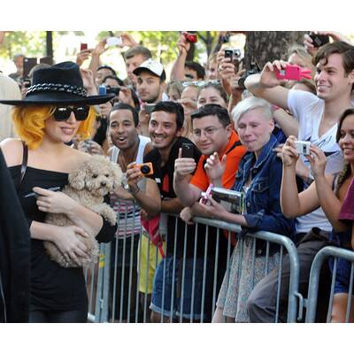 Lady Gaga - Ankunft in Wien