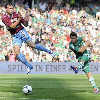 Rapid nach Sieg über Mattersburg Tabellenzweiter hinter der Austria