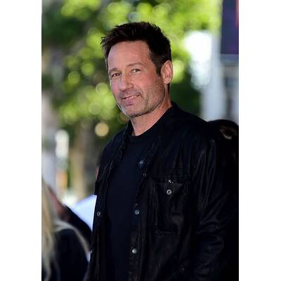 David Duchovny bekommt Stern am Walk of Fame