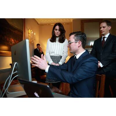 Herzogin Kate: Für einen Tag Chefin der 