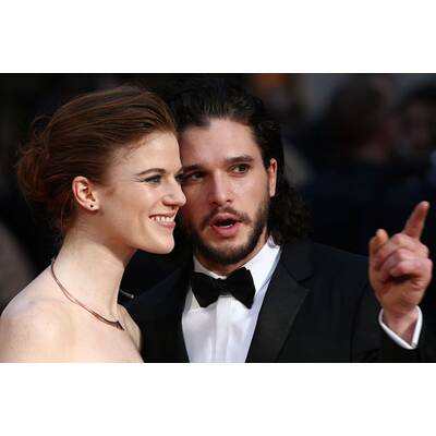Kit Harington & Rose Leslie: Red Carpet-Debüt