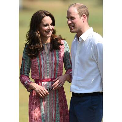 Herzogin Kate & Prinz William in Indien