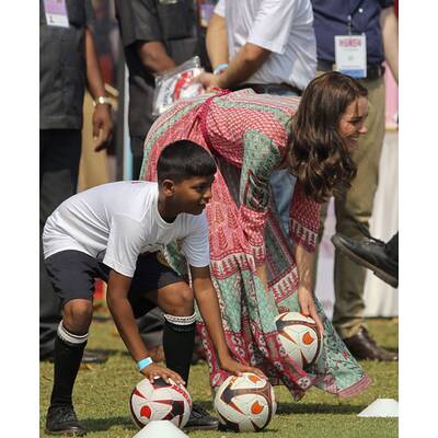 Herzogin Kate & Prinz William in Indien