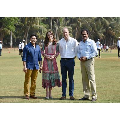 Herzogin Kate & Prinz William in Indien