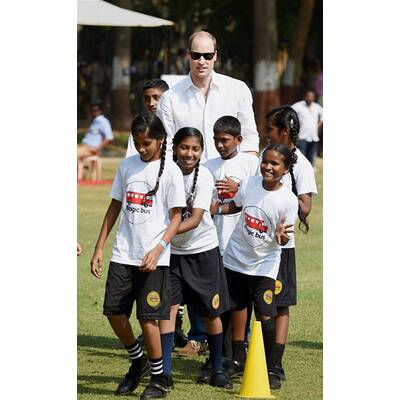 Herzogin Kate & Prinz William in Indien