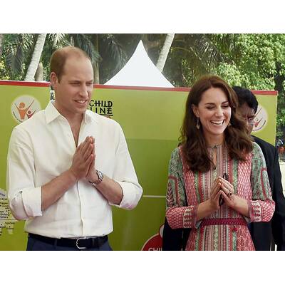 Herzogin Kate & Prinz William in Indien