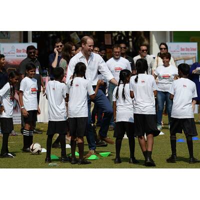 Herzogin Kate & Prinz William in Indien