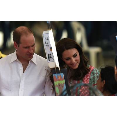 Herzogin Kate & Prinz William in Indien