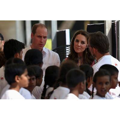 Herzogin Kate & Prinz William in Indien