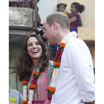 Herzogin Kate & Prinz William in Indien