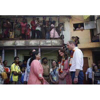 Herzogin Kate & Prinz William in Indien