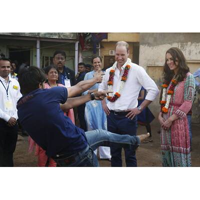 Herzogin Kate & Prinz William in Indien