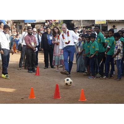 Herzogin Kate & Prinz William in Indien