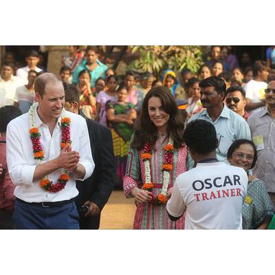 Herzogin Kate & Prinz William in Indien