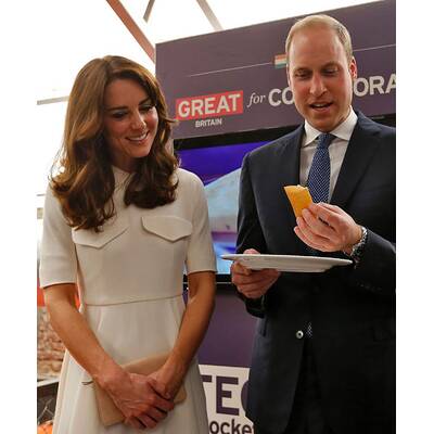 Herzogin Kate & Prinz William in Indien