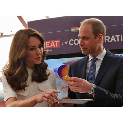Herzogin Kate & Prinz William in Indien