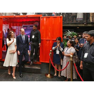 Herzogin Kate & Prinz William in Indien