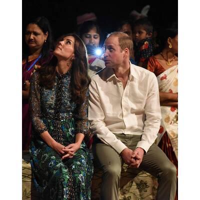 Herzogin Kate & Prinz William in Indien