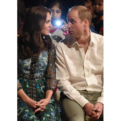 Herzogin Kate & Prinz William in Indien